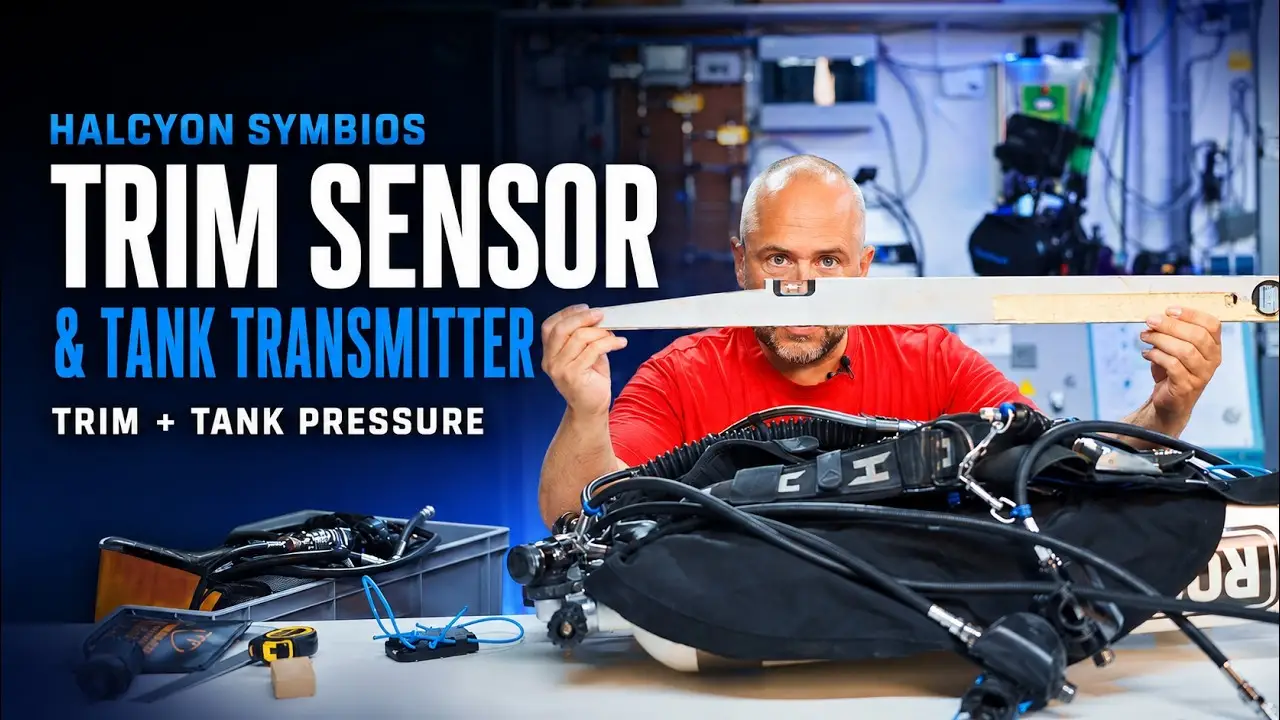 Videovoorbeeld: Perfecte trim en live flesdruk? De Halcyon Symbios-sensor uitgelegd