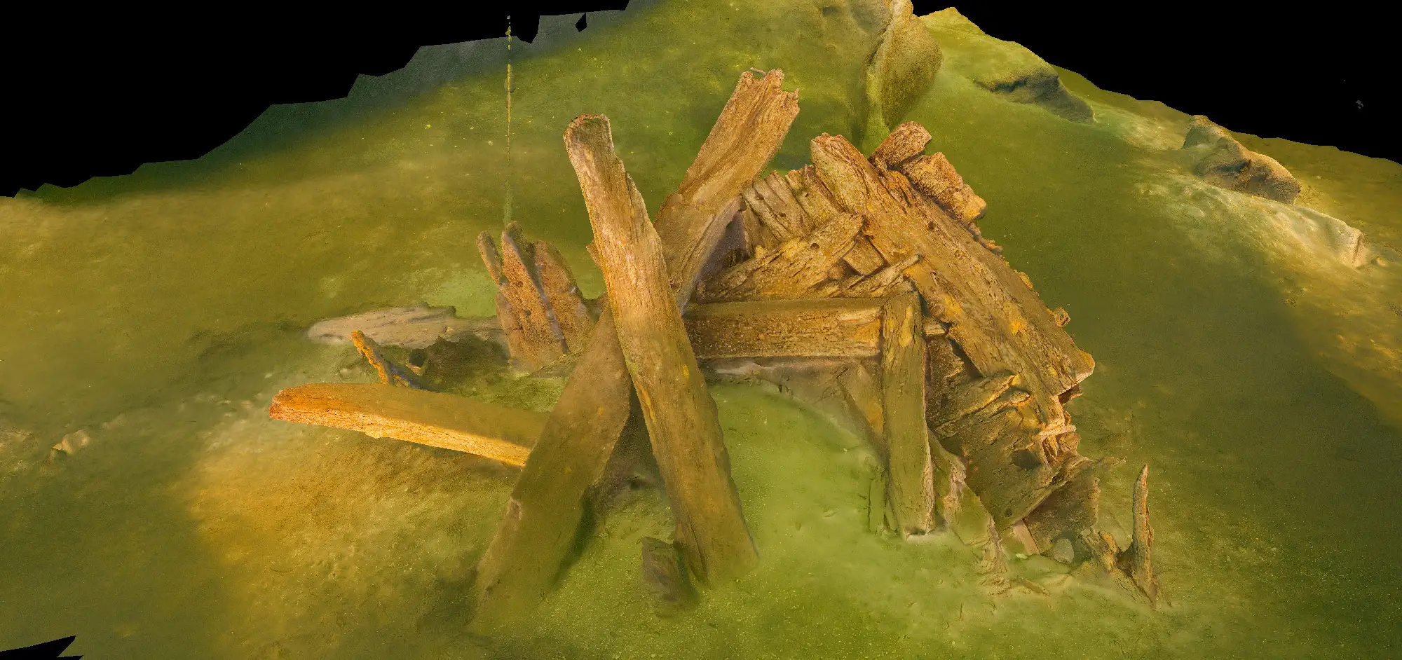 Onderwaterobject bij Zandeiland 4